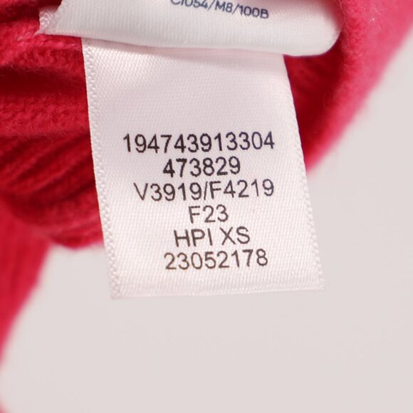 LANDS' END 100% Cashmere Turtleneck Sweater Hot Pink Size XS (2-4) - Picture 7 of 7